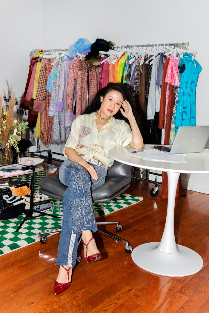 Kim Shui at her studio in New York City.