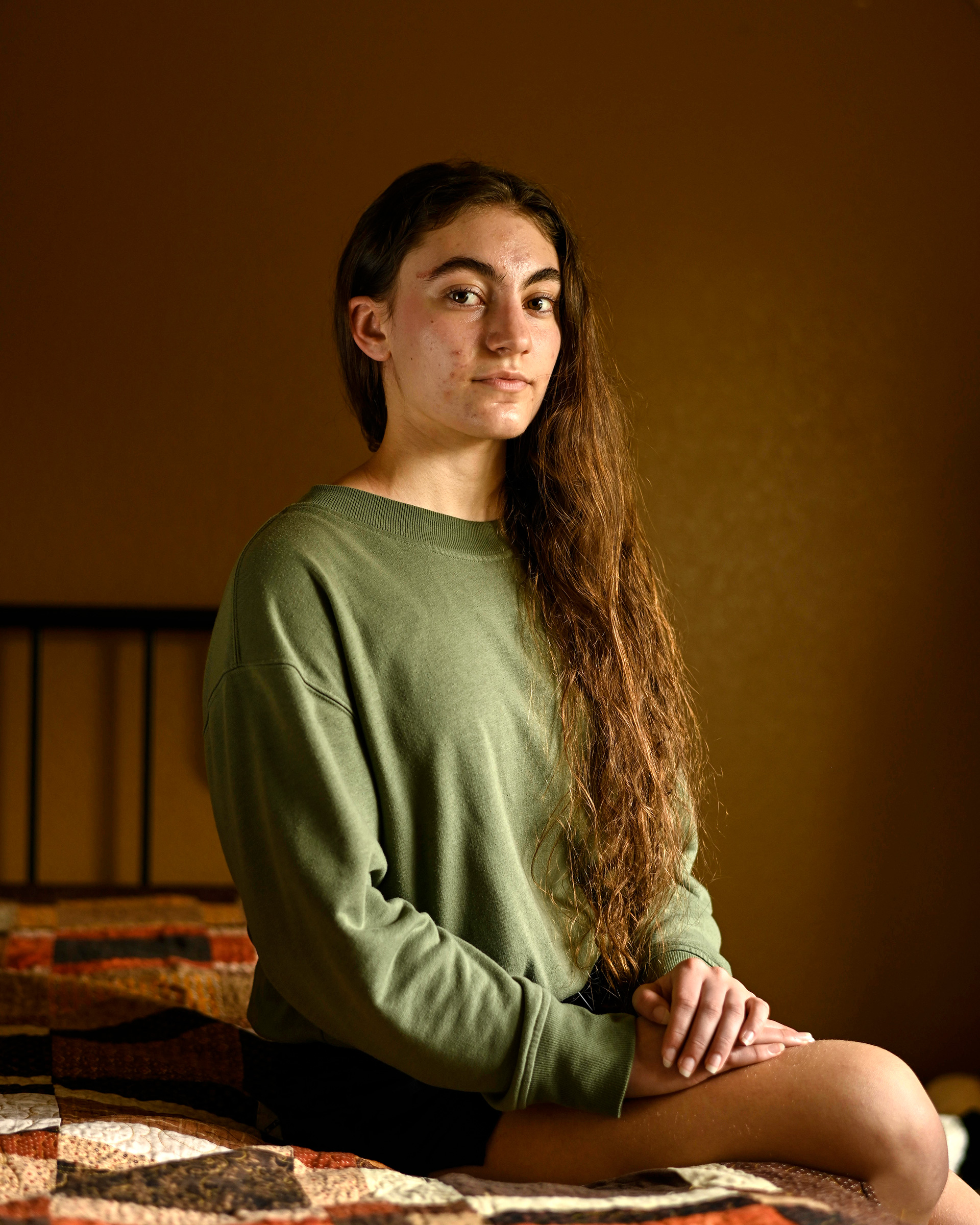 Ellie, 17, in Colorado.