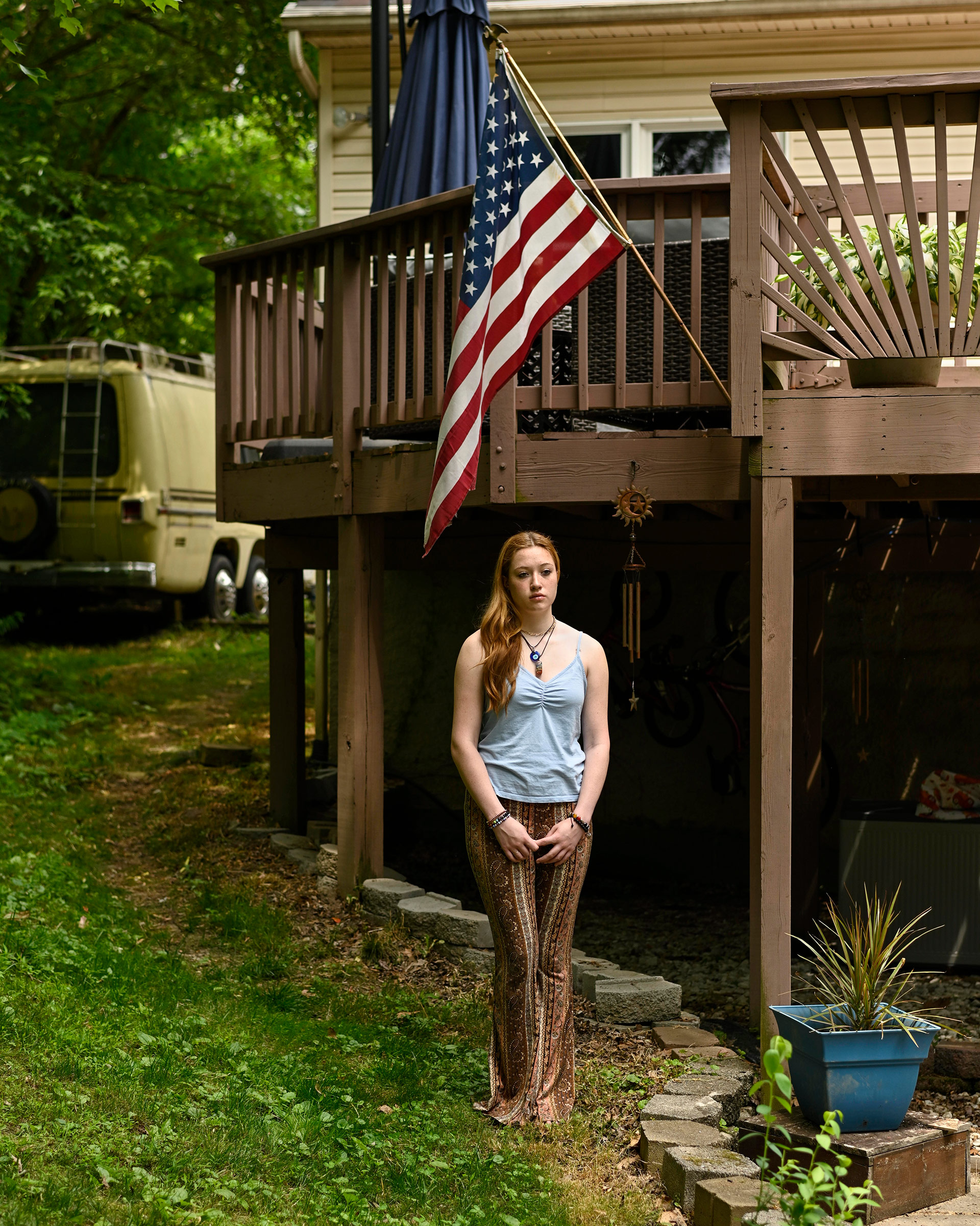 Kayleigh, 17, in Maryland.