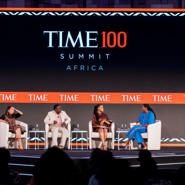 Panelists discussed pathways to urban prosperity at the TIME100 Summit Africa on Nov. 17 in Kigali, Rwanda.
