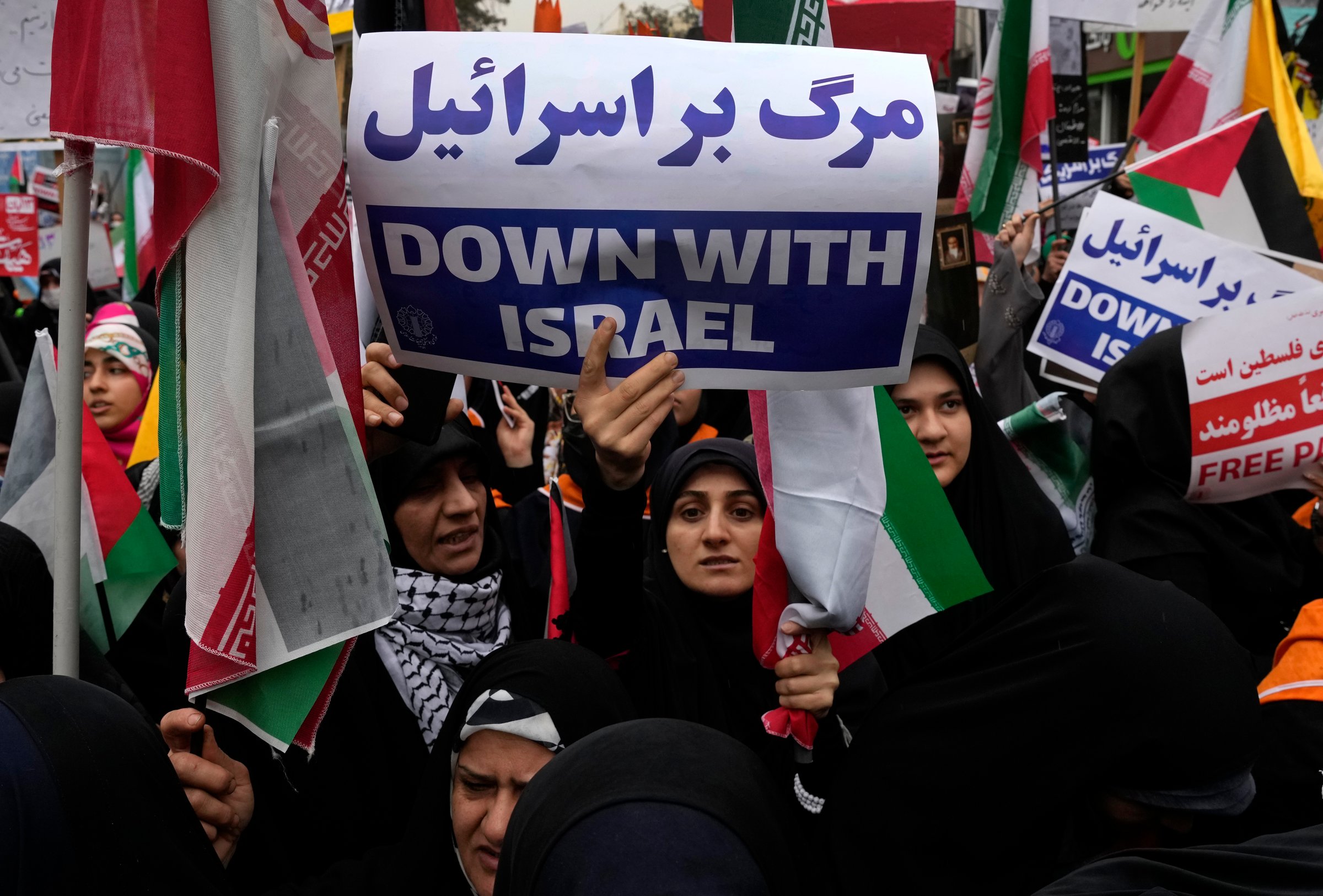 Iran-US-Israel Palestinians