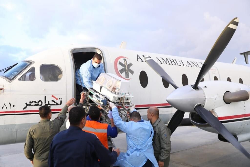 28 premature babies evacuated from southern Gaza Strip arrive in Egypt for treatment