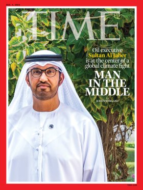 Sultan Al Jaber Time Magazine cover