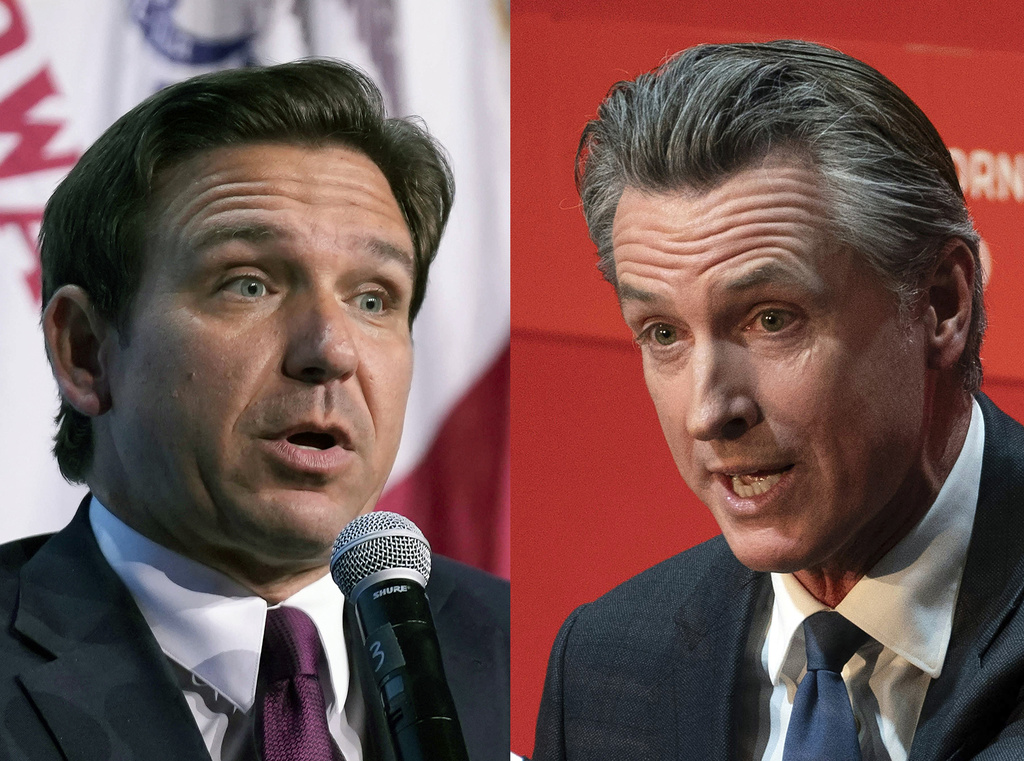 Governors DeSantis and Newsom Square Off in Unusual Televised Debate