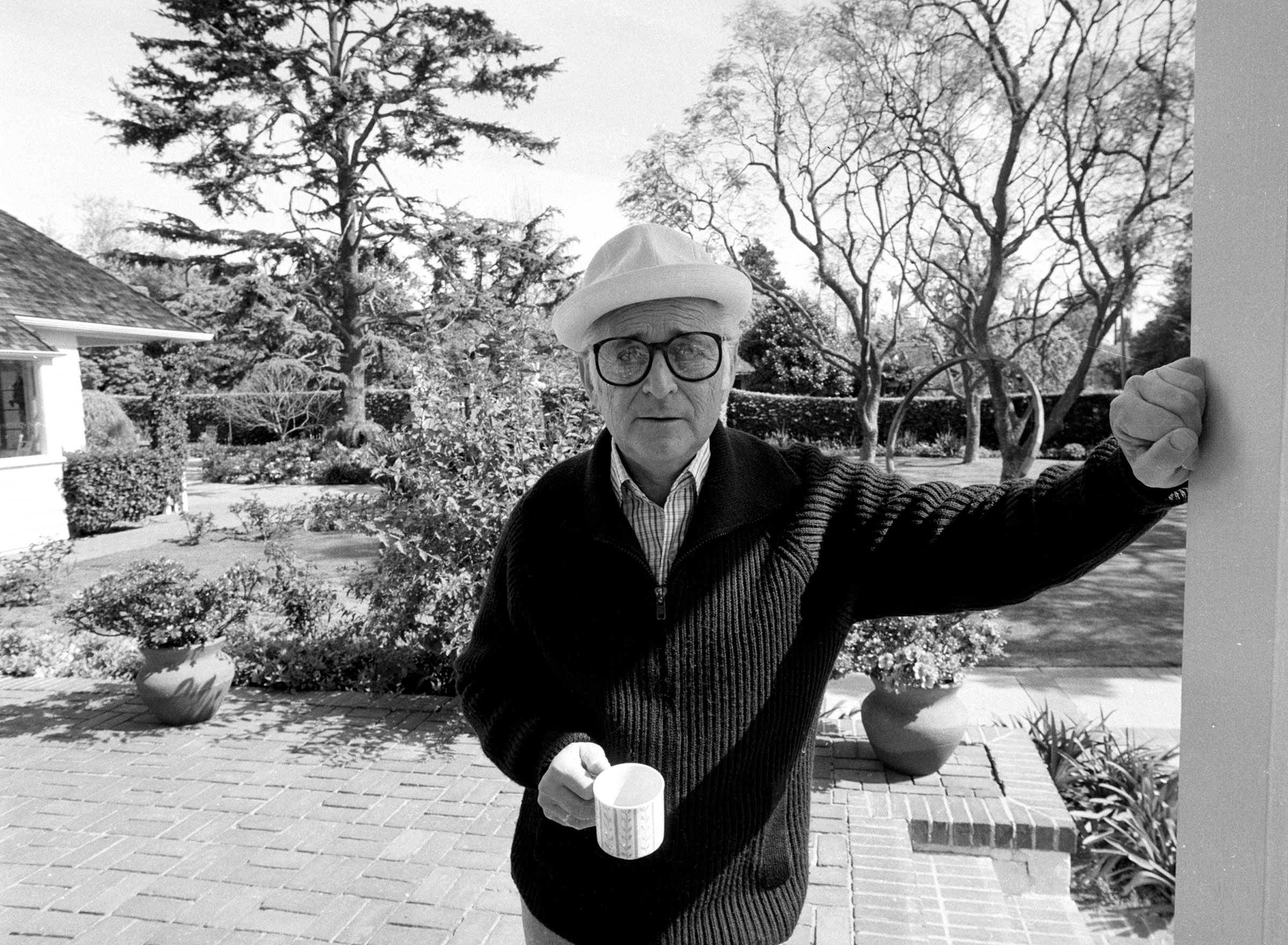 Norman Lear at home in Los Angeles, Feb. 27, 1984.