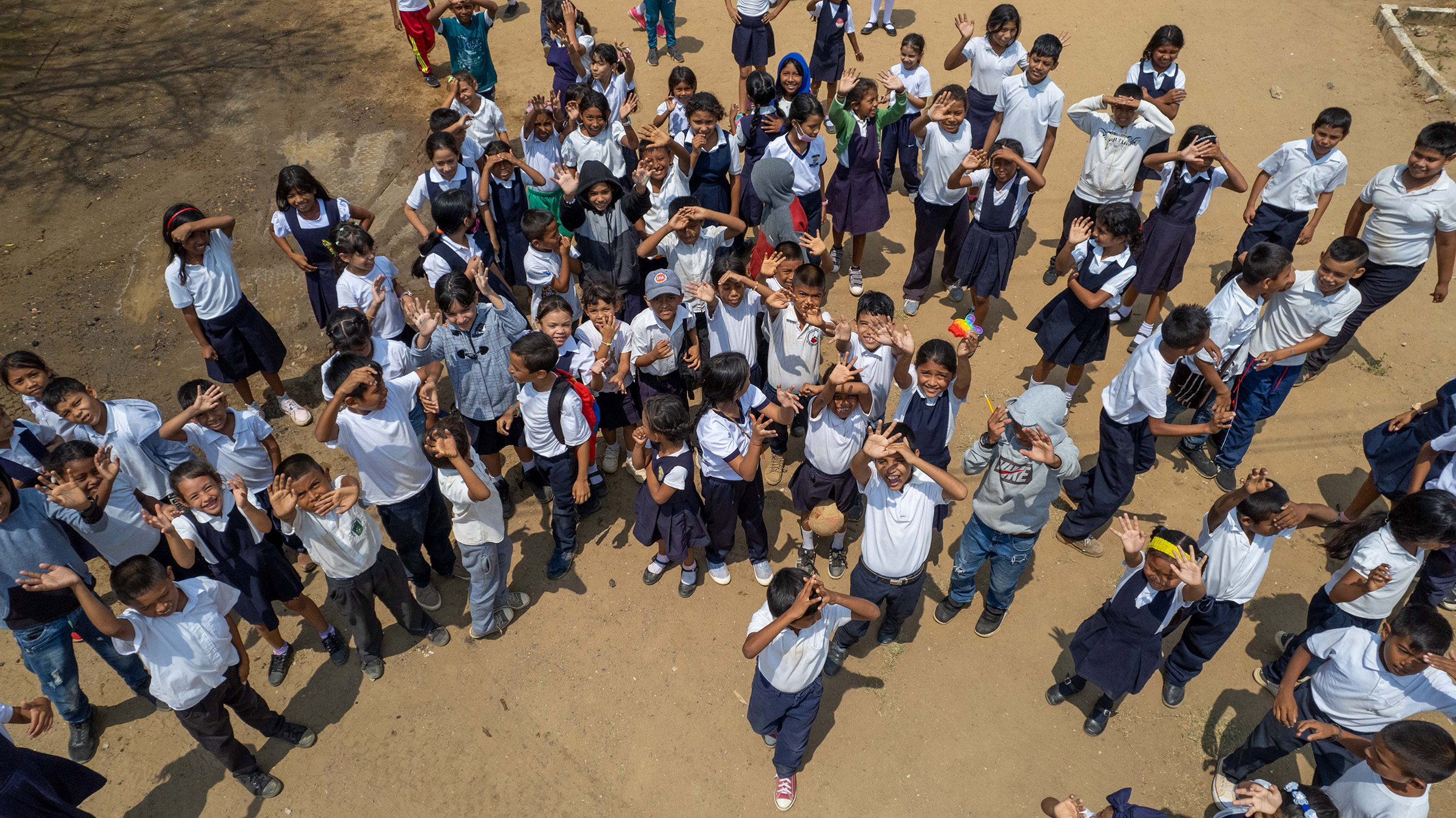 The Tepishi Talatshi school, pictured above in April, now has 400 students. (Courtesy Wayuu Taya)