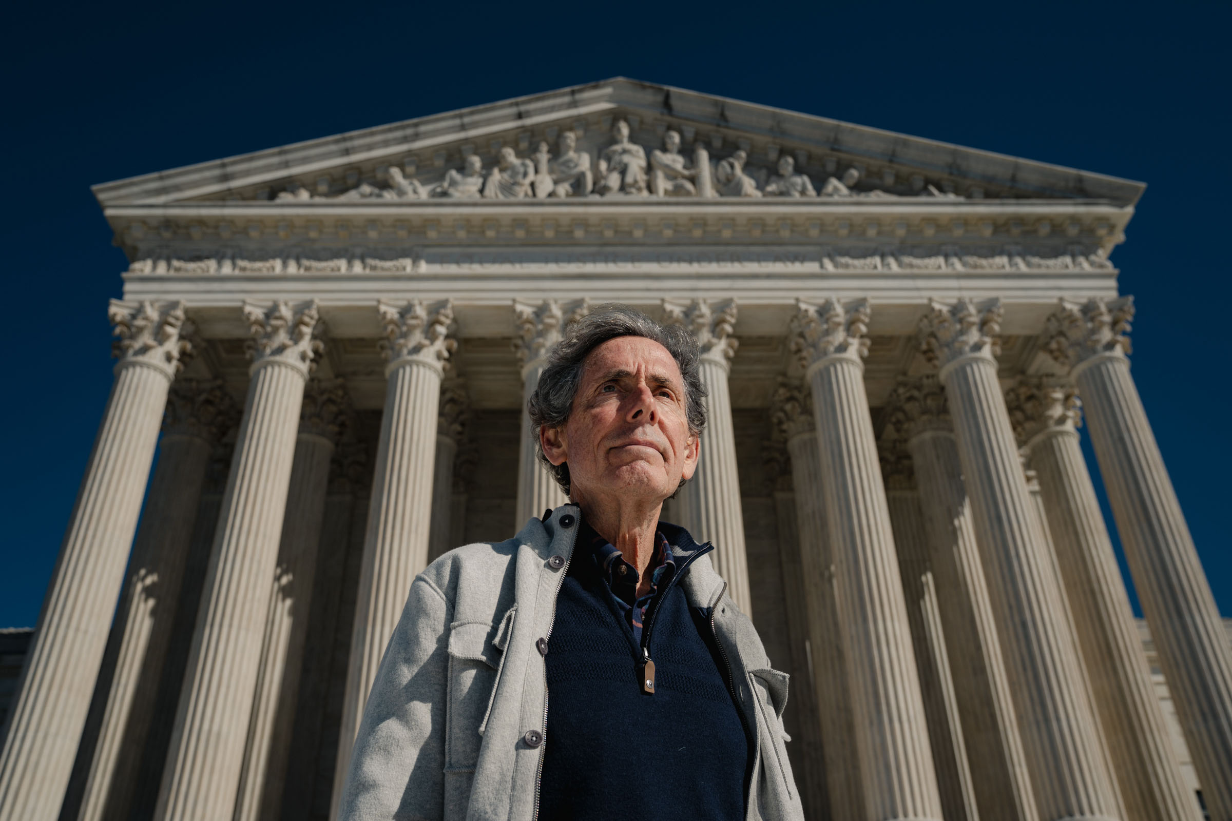 Edward Blum at the Supreme Court of the United States in Washington, DC