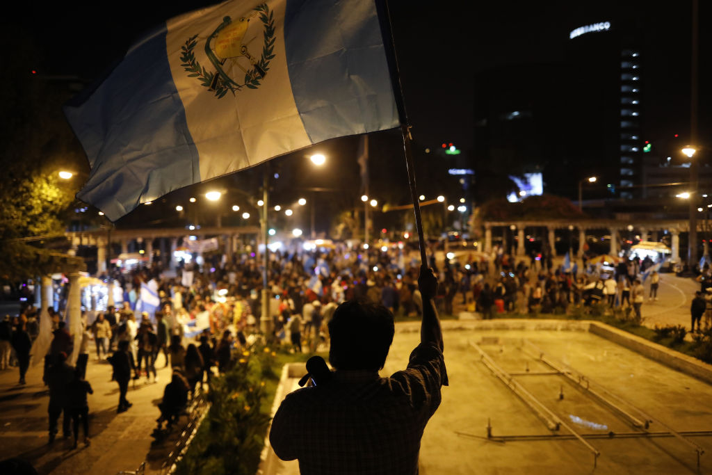 Guatemalans Vote In Runoff Presidential Elections
