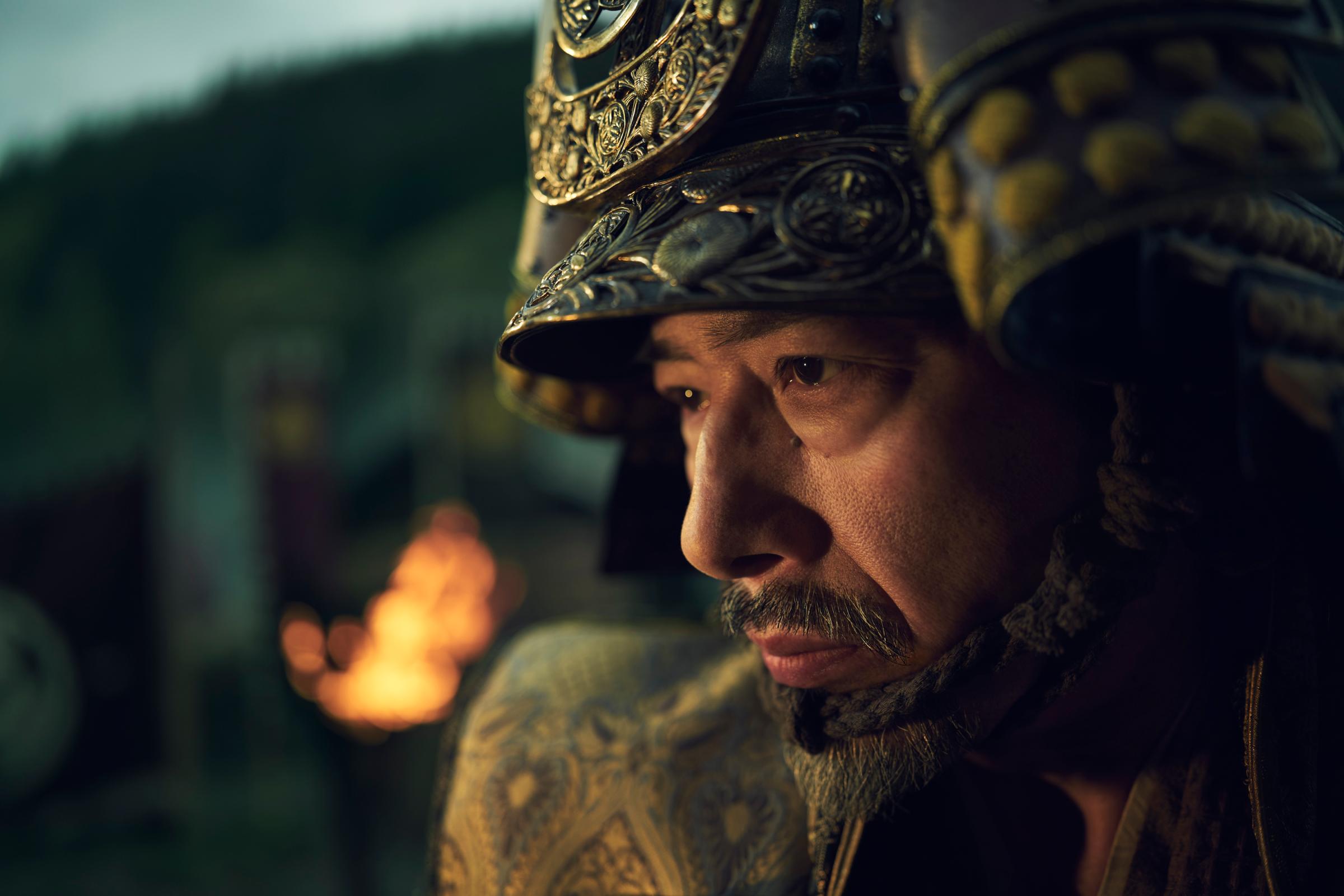 “SHŌGUN” --  Pictured: Hiroyuki Sanada as Yoshii Toranaga.  CR: Kurt Iswarienko/FX