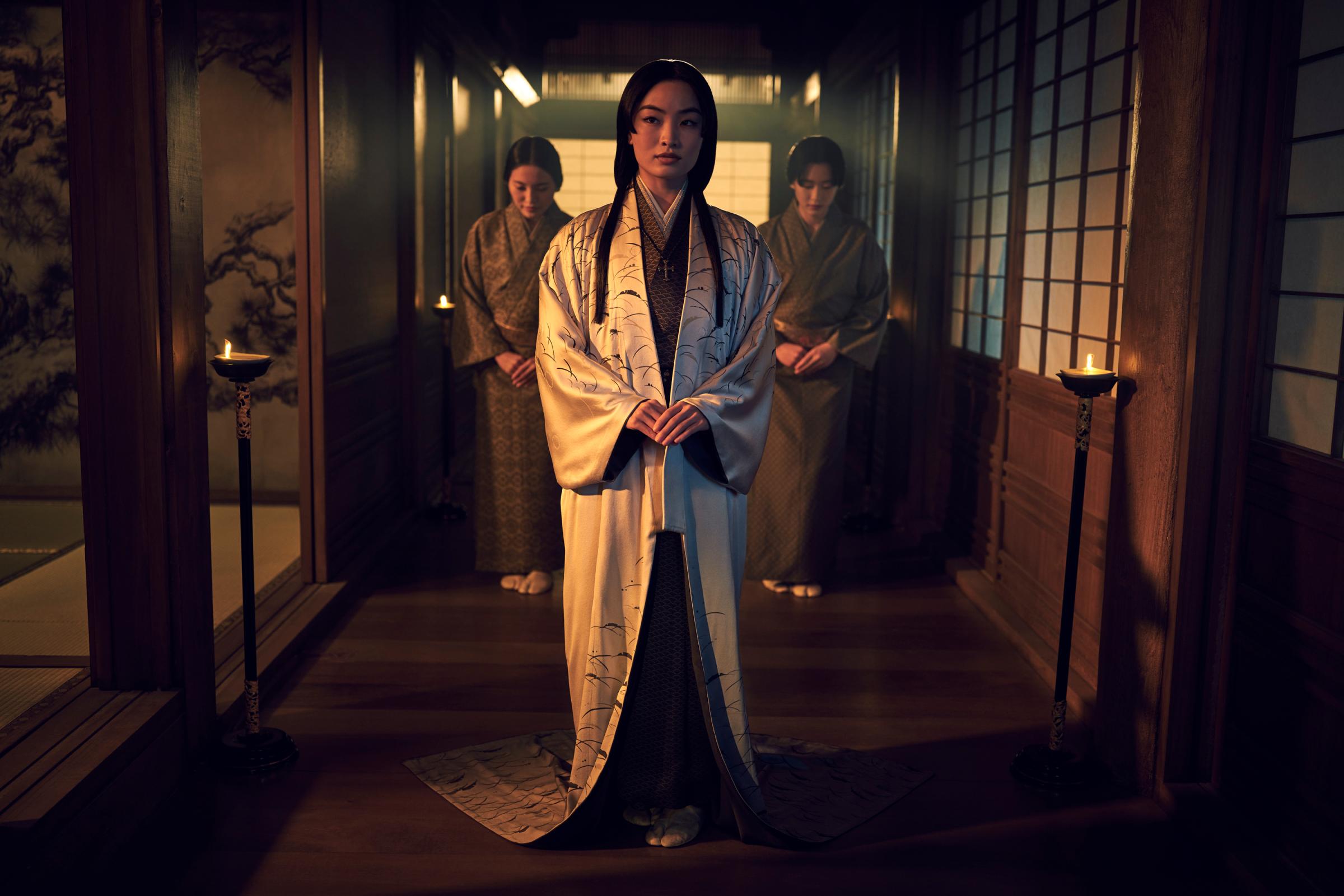 “SHŌGUN” --  Pictured: Anna Sawai as Toda Mariko.  CR: Kurt Iswarienko/FX