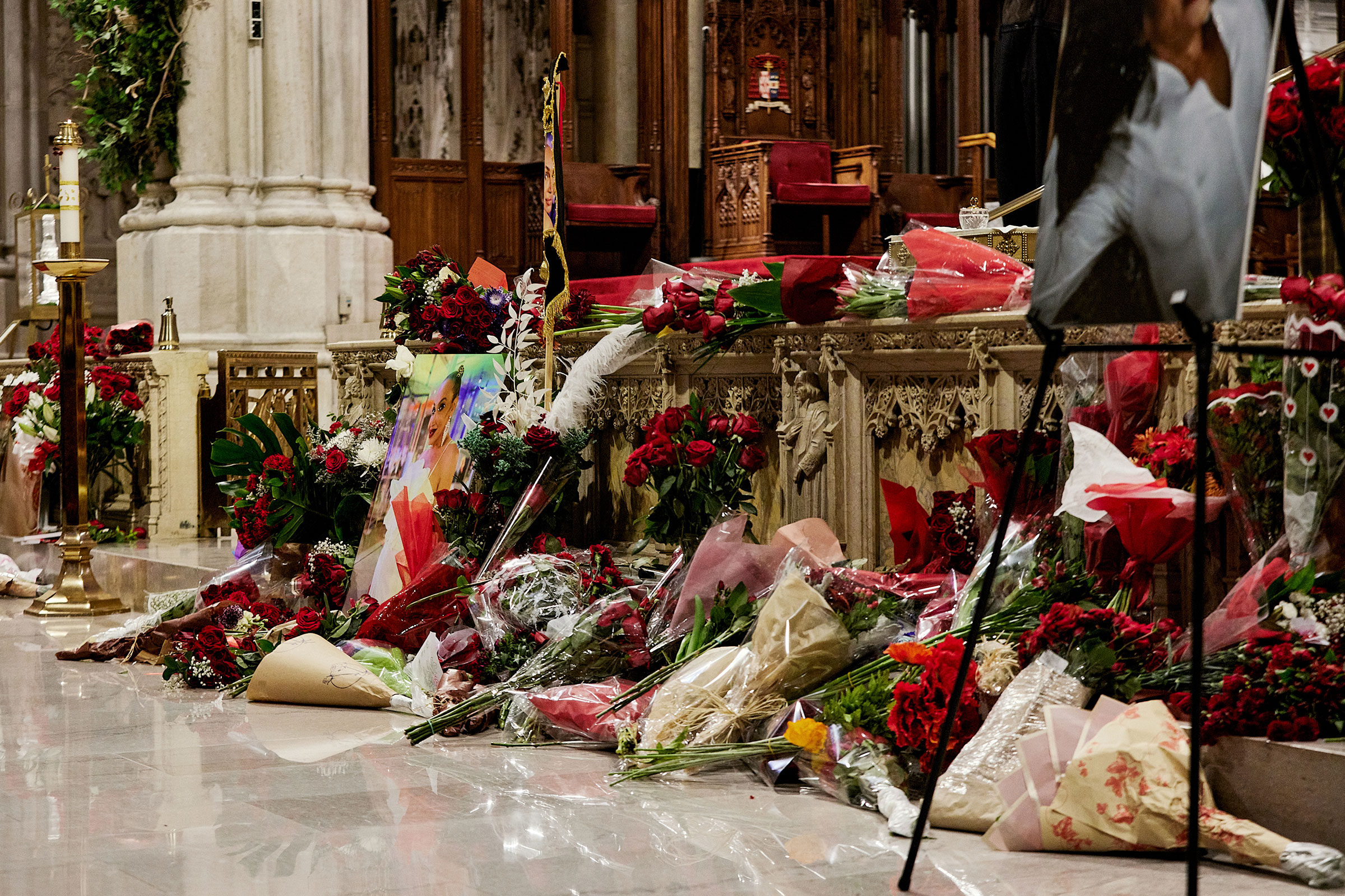 Cecilia Gentili Funeral at St. Patrick's Cathedral
