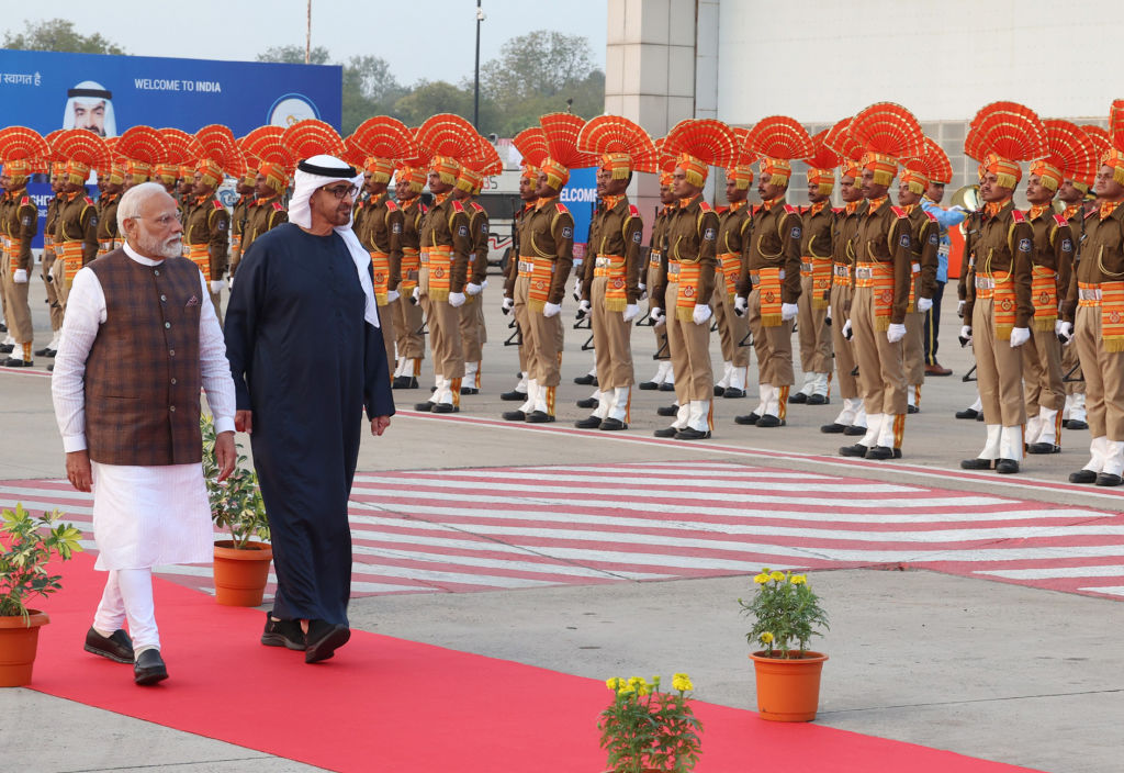 Indian Prime Minister Narendra Modi Arrives in UAE on Seventh Trip to Nation, Cementing Ties