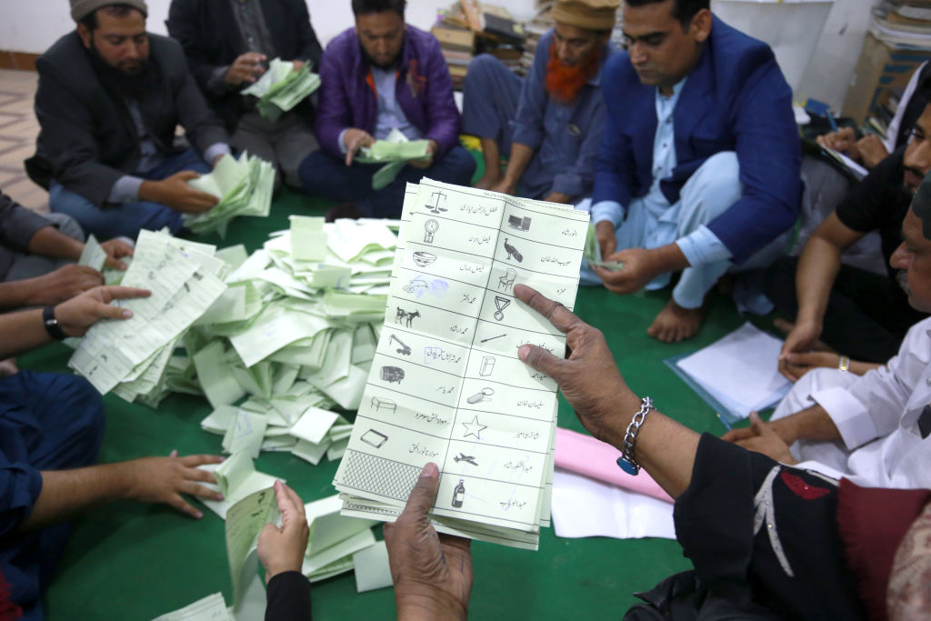 Pakistan election results