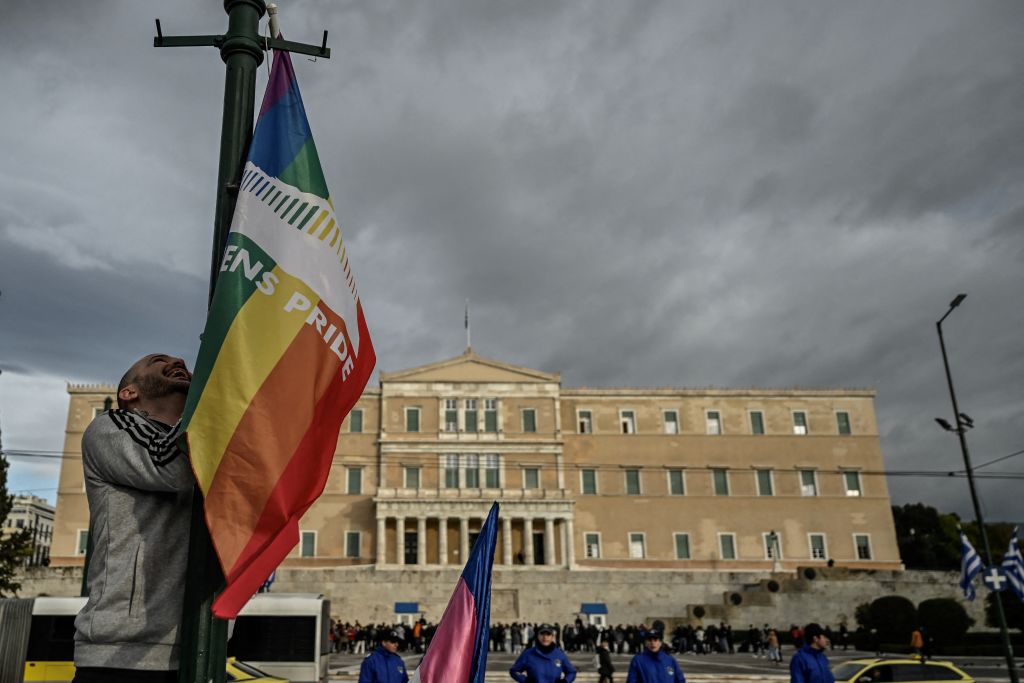 GREECE-LGBT-ADOPTION-RELIGION-FAMILY-POLITICS