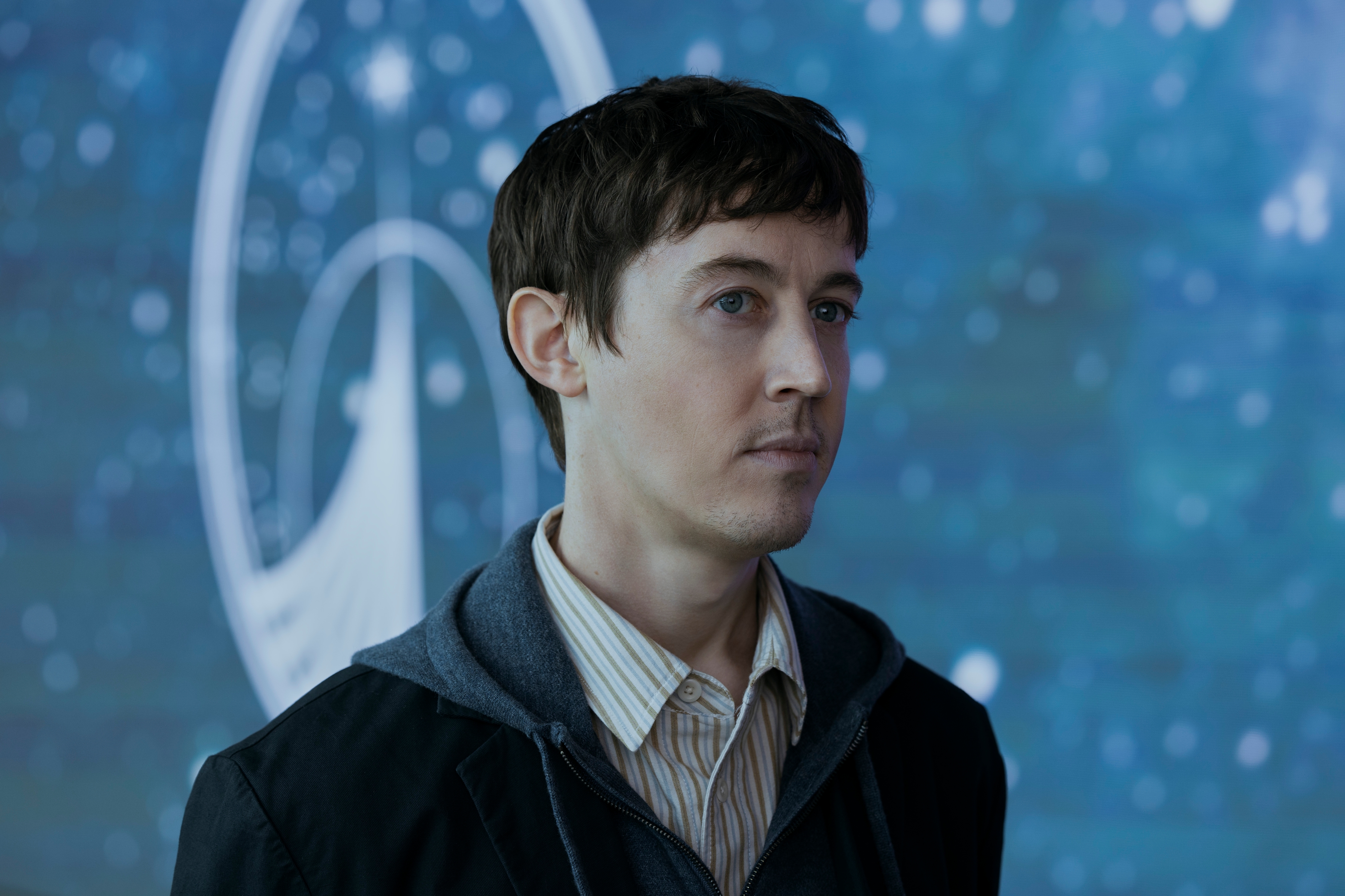 Alex Sharp as Will Downing in episode 7 of 3 Body Problem.