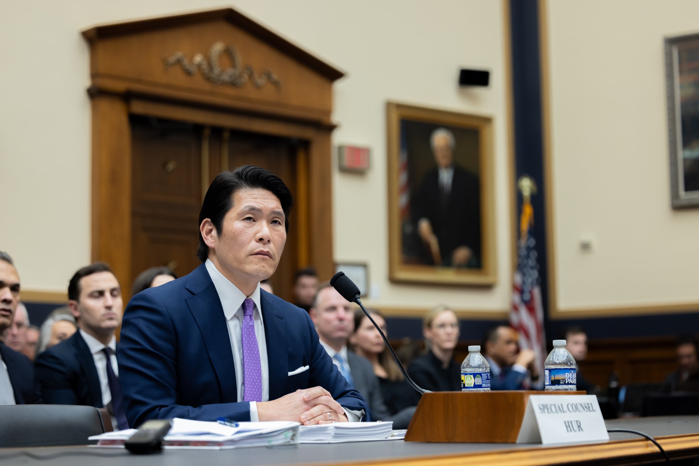 Special Counsel Robert Hur testifies at a House Judiciary Committee