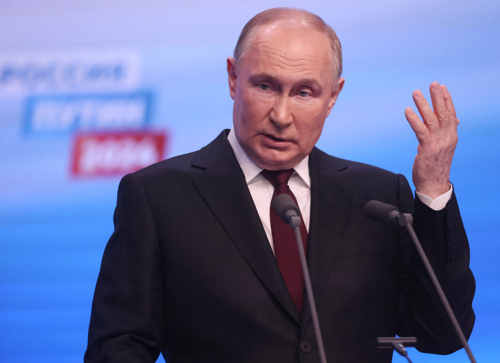 Putin Warns NATO of World War in Post-Election Address