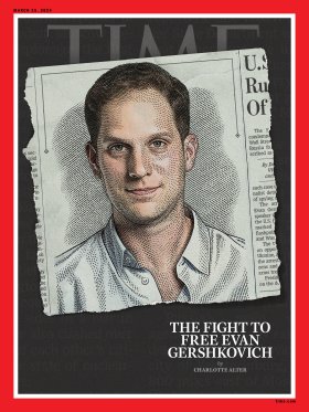 Evan Gershkovich Time Magazine cover