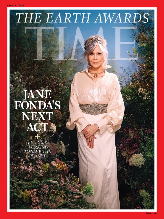 Jane Fonda Earth Awards Time Magazine cover