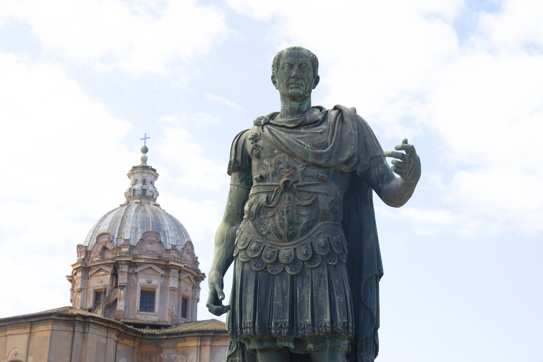 Statue of roman Emperor.