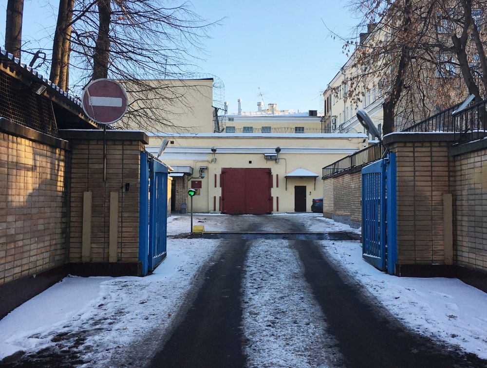 Russia An entrance to Lefortovo prison in Moscow, where prisoners are held in near total isolation