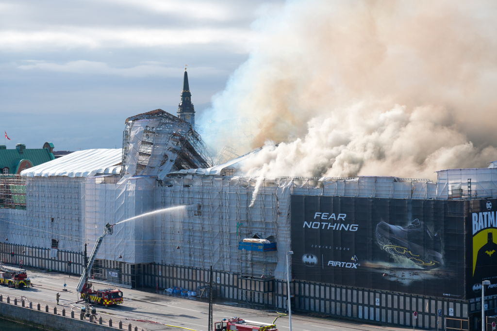 ‘National Disaster’: Fire Devastates Denmark’s Historic Boersen Building And Iconic Spire