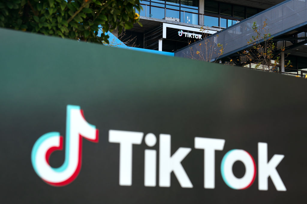 TikTok's Culver City Offices After US House Passes Ban Bill