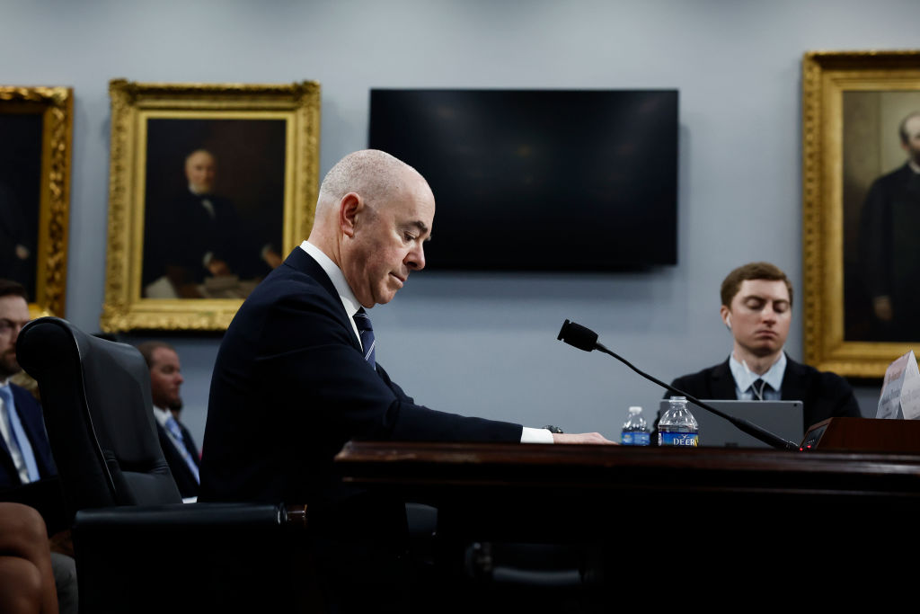 DHS Secretary Mayorkas Testifies Before House And Senate Hearings