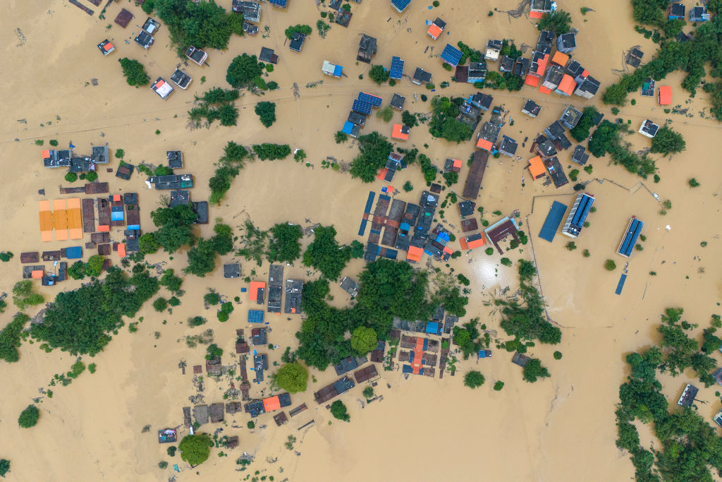 Massive Floods Force Tens Of Thousands To Evacuate In China’s Guangdong Region