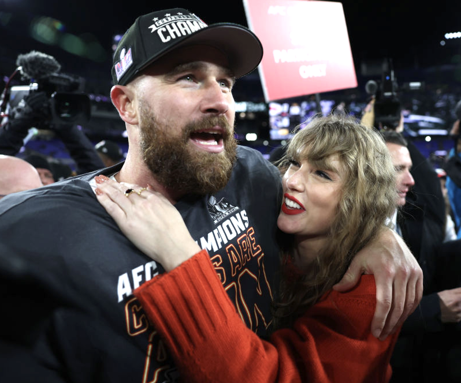 Taylor Swift Shares Previously Unseen Video Featuring Travis Kelce For Album Promotion