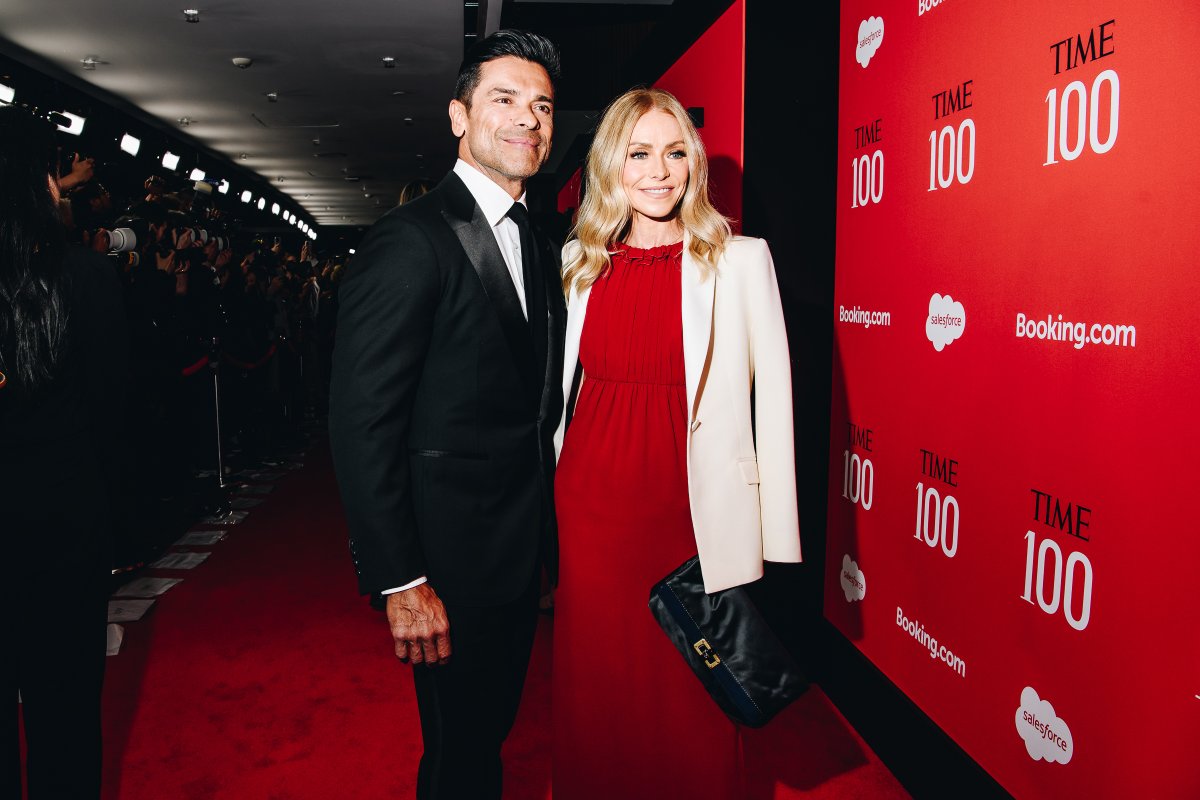 Kelly Ripa and Mark Consuelos at the TIME 100 Gala
