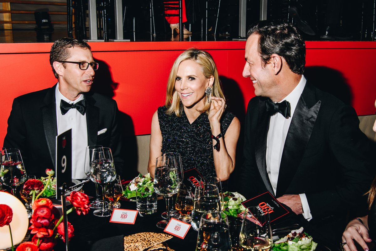 Tory Burch and guests at the TIME 100 Gala