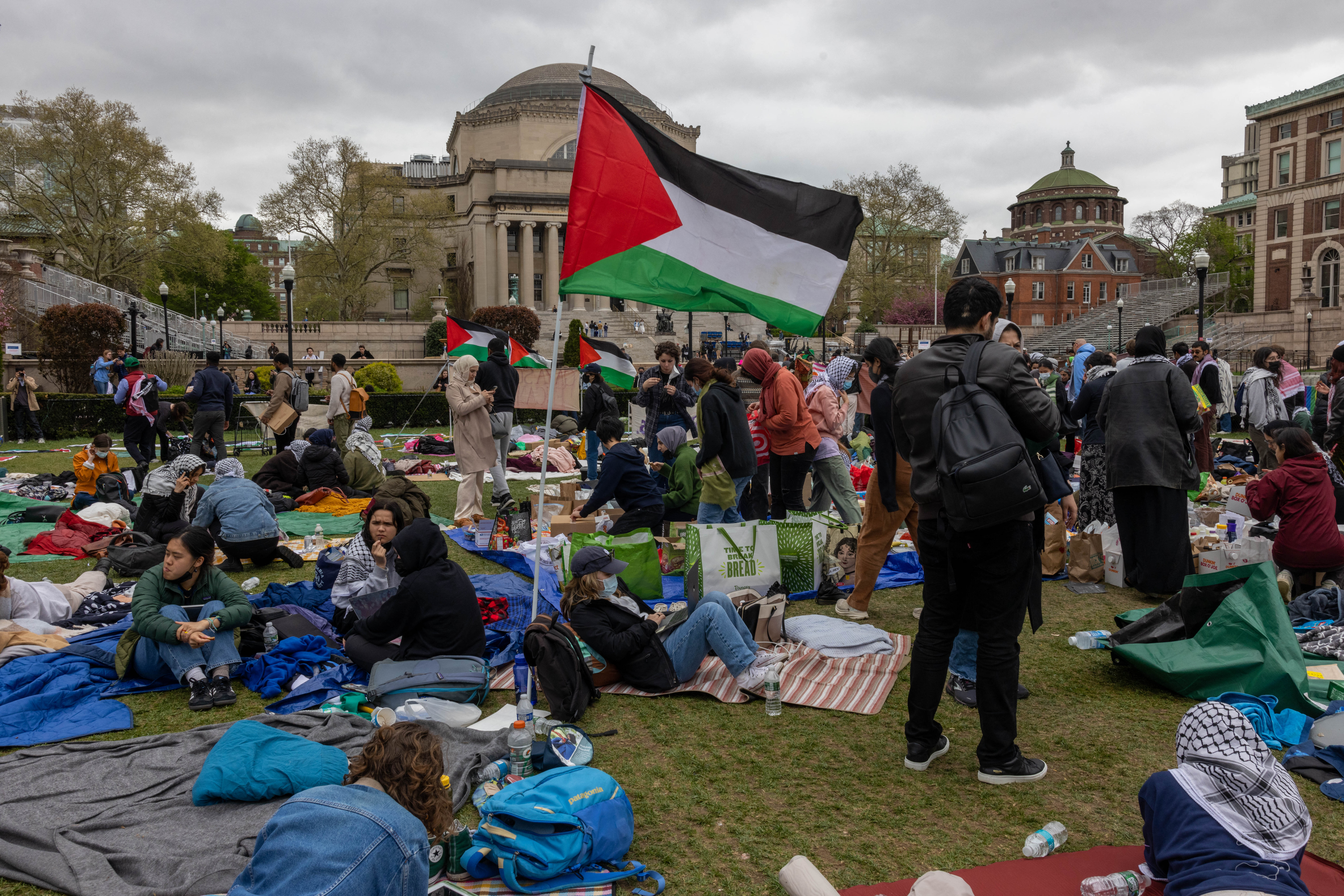 Pro-Palestinian Columbia Student Protests Continue Despite Arrests, Suspensions 