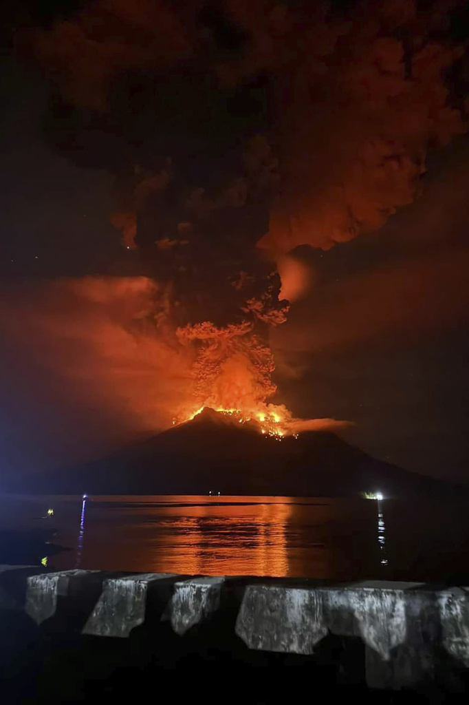 Indonesia Volcano Eruptions Force Thousands To Evacuate