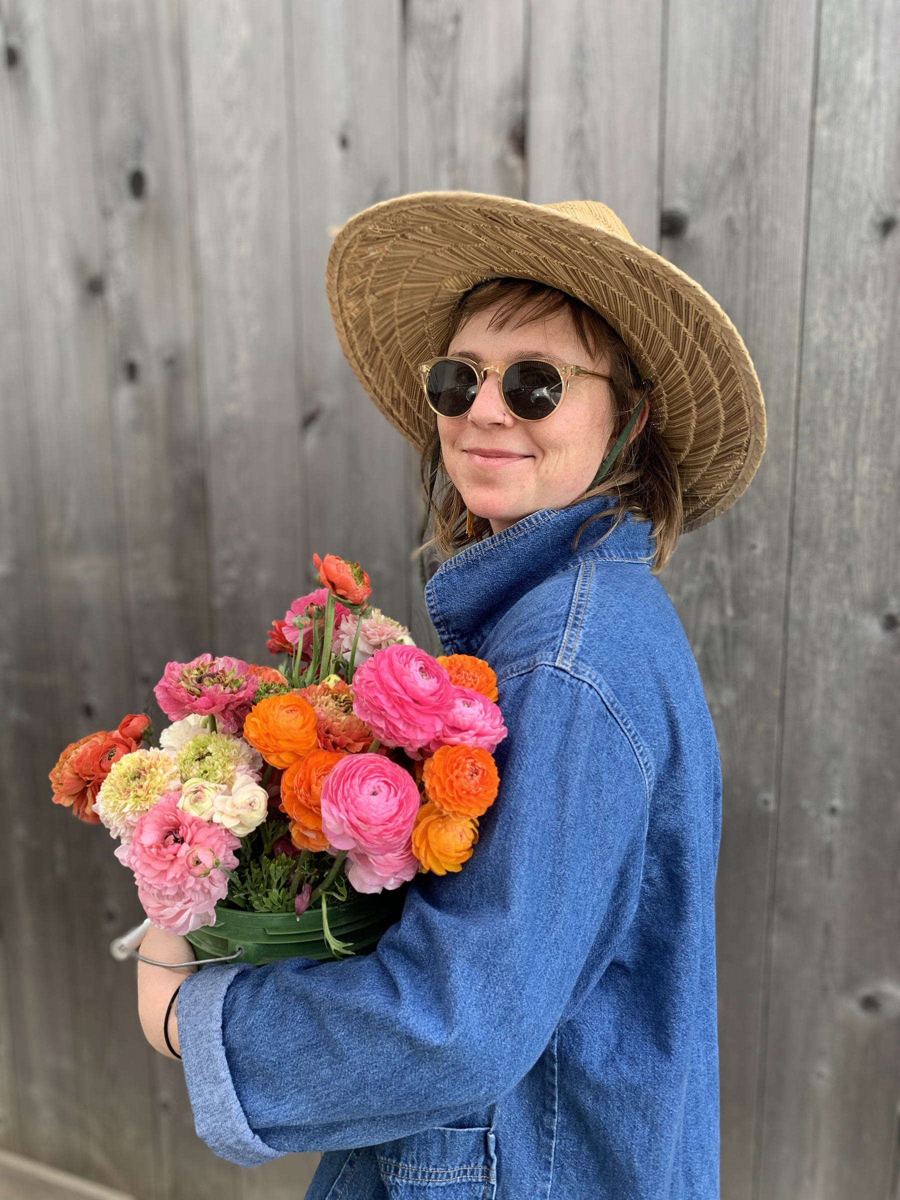 Eliza Milio at Front Porch Farm in Healdsburg, Calif., on April 25, 2020.