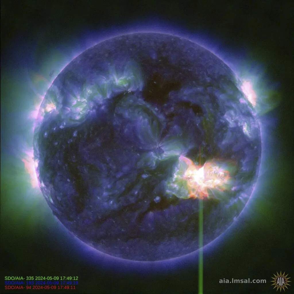 Strong Solar Storm Could Disrupt Communications and Produce Northern