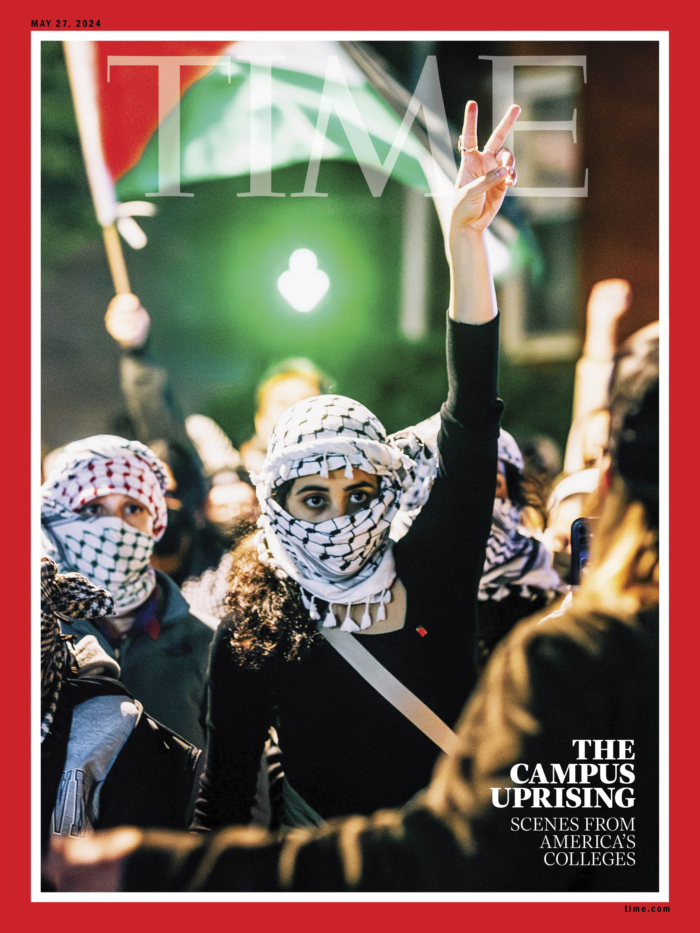 The Campus Uprising Time Magazine cover