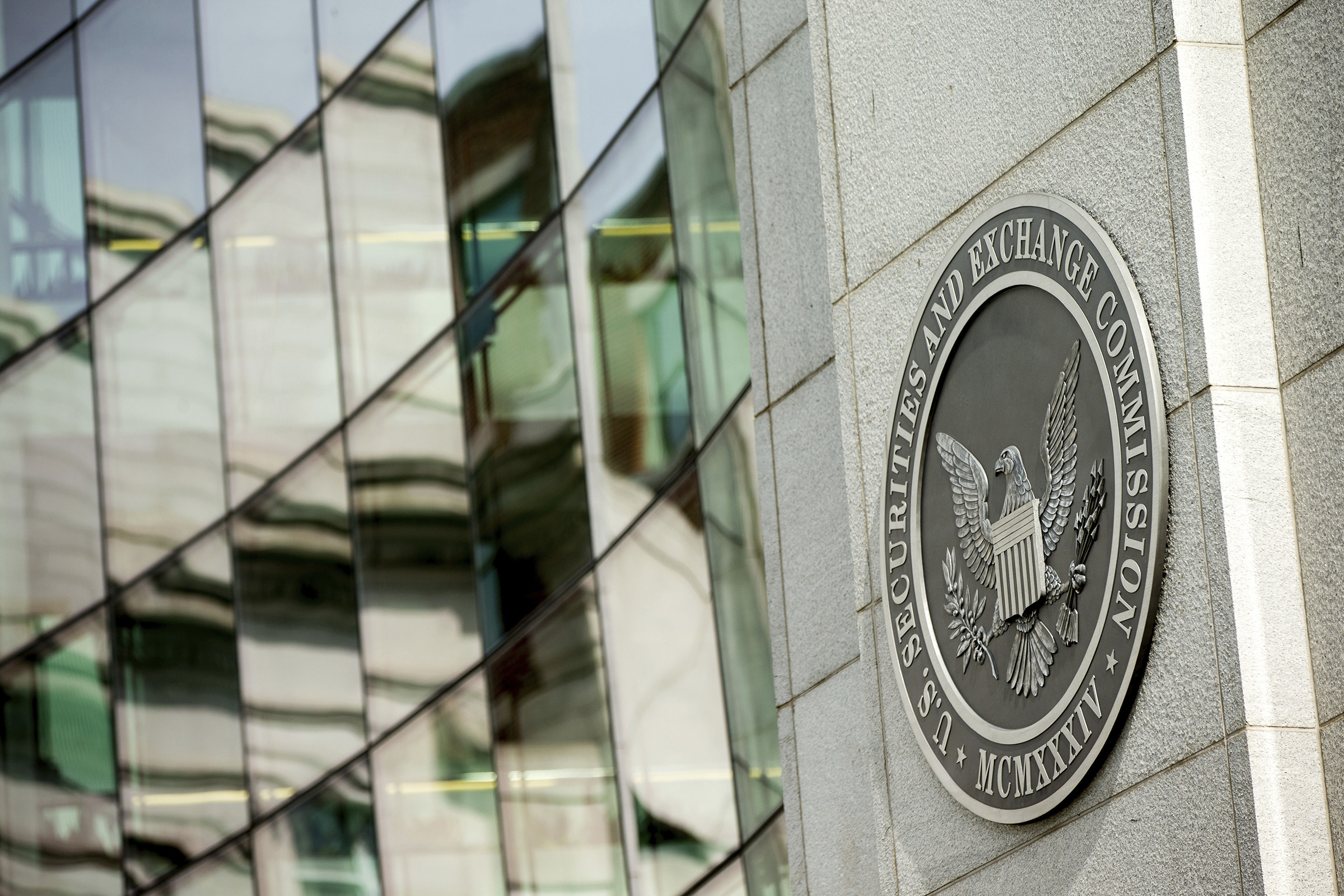 U.S. Securities and Exchange Commission building, in Washington, D.C., June 19, 2015.
